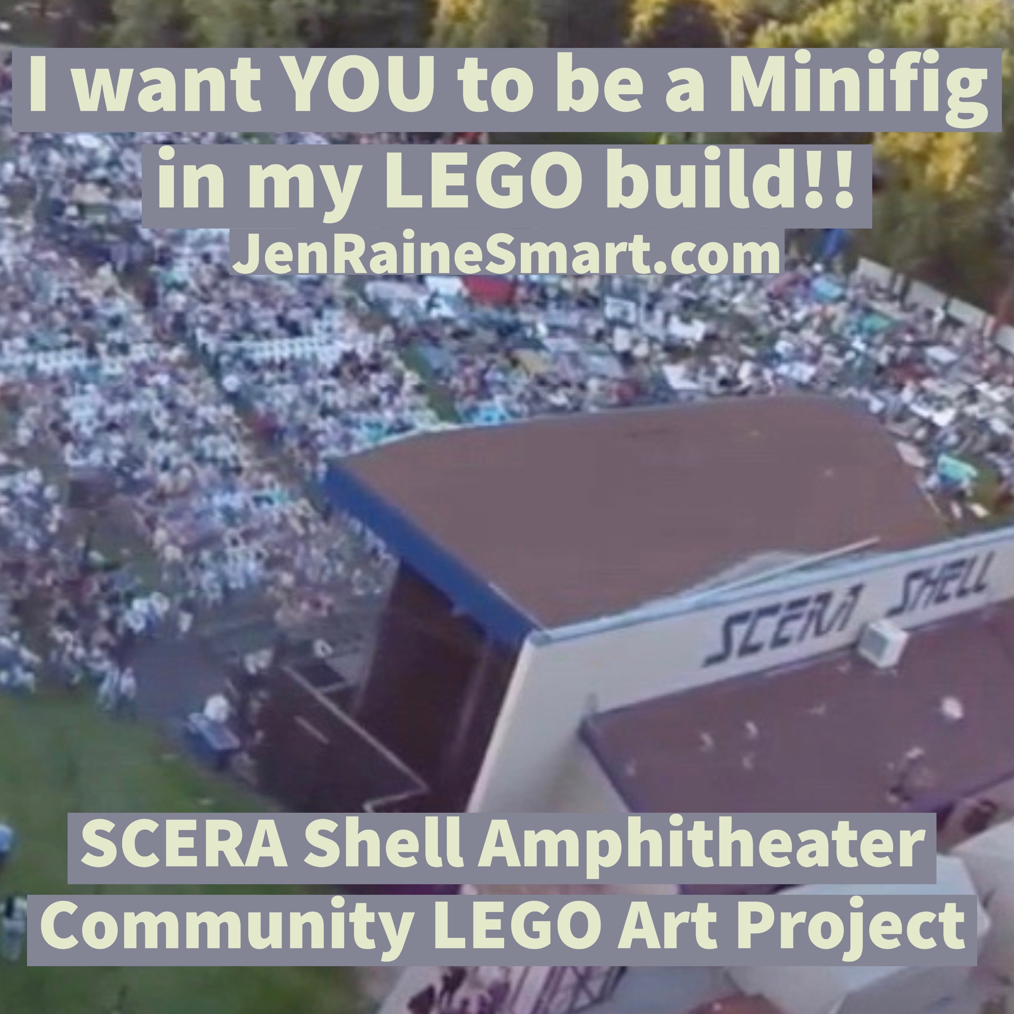 Community LEGO Art Project Minifig